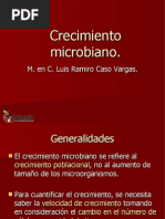 Crecimiento Microbiano