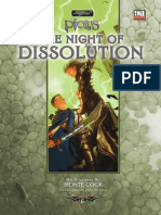 Ptolus - Night of Dissolution