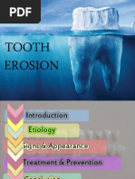 Tooth Erosion