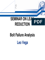 11 - Leo Vega Bolt Failure Analysis