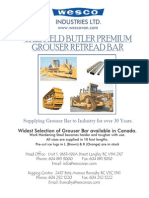 Sheffield Butler Premium Grouser Retread Bar: Industries LTD