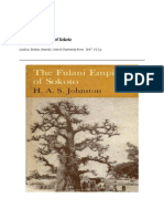 Fulani Empire If Sokoto by H. A. S. Johnston