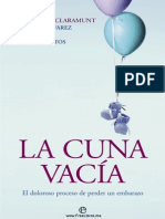 LIBRO La Cuna Vacía - El Doloroso Proceso de Perder Un Embarazo