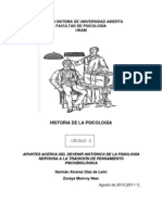 Historia de La Psicologia PDF