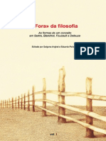 Eduardo Pellejero - Golgona Anghel, Fora Da Filosofia - As Formas Dum Conceito em Sartre, Blanchot, Foucault e Deleuze PDF