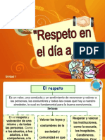 PPT 1 El Respeto HC