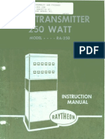 Raytheon Ra 250 Am Transmitter