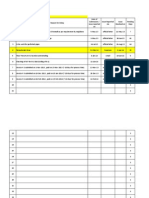 Delay Reporting Sheet