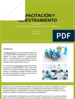 Capacitación y Adiestramiento