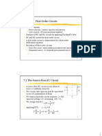 Circuitry Ch07 First-Order Circuits