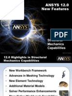 ANSYS 12.0 Update Structural Mechanics