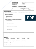 Informe de Alta Hospitalaria Dac