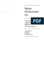 Finance Case - Blaine Kitchenware