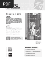 Comprención Lectora SECRETO DE LENA