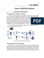 FiberHome's XGPON Solution