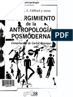 Geertz, C. Et Al. - El Surgimiento de La Antropología Posmoderna