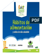 Cartilla Habitos de Alimentacion