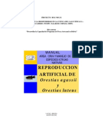 Manual de Reproduccion de Orestias