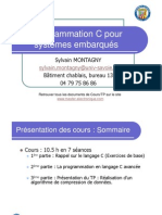 Cours - Programmation C Pour Systèmes Embarqués