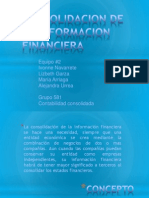 Consolidacion de Estados Financieros