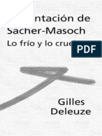 DELEUZE GILLES - Presentacion de Sacher Masoch