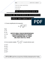 Examenes Facultad de Ingenieria Matematicas