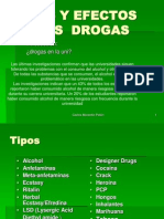 Tipos y Efectos de Las Drogas Trabajo Moren