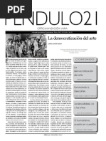 Pendulo21 - 53 La Democratizacion Del Arte