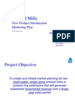 General Mills: New Product Introduction Marketing Plan