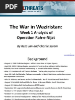 Waziristan Operation (Rah-e-Nejad) Week One