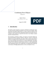 Combining Error Ellipses: John E. Davis