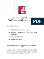 Pupillage Application Form