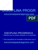 Disciplina Progresiva