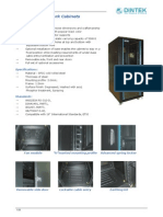 Dintek: Floor Stand Network Cabinets