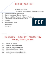 Thermodynamics 1 - Energy, Energy Transfer, and General Energy Analysis 