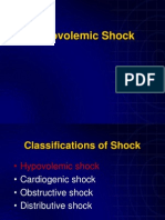 Hypovolemic Shock