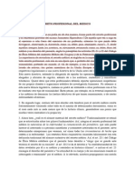 Alcances Del Secreto Profesional Del Medico - Medicina Forense Peru