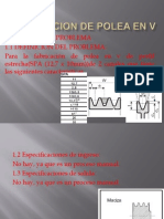 Fabricacion de Polea en V