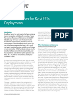 Fiber Arch For Rural FTTX WP