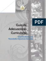 Manual de Adecuaciones Curriculares