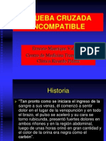 Prueba Cruzada Incompatible