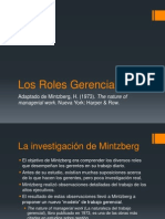 Los Roles Gerenciales de Mintzberg