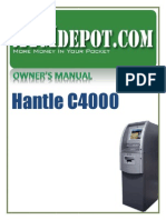 Hantle C4000 ATM Owners Manual