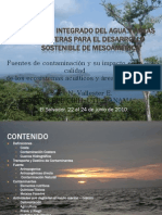 Contaminacion Aguas Costeras en El Salvador