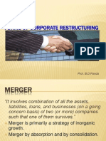 Forms of Corporate Restructuring