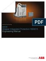 eVD4 - Breaker Integrated Protection RBX615 - Engineering Manual PDF