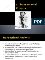 Eric Berne - Transactional Analysis