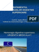 Tratamentul Hemoragiilor Digestive Superioare