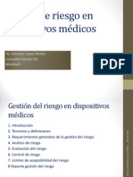 Gestión de Riesgo en Dispositivos Médicos