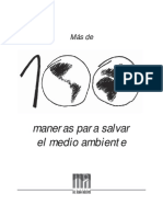 Más de 100 Maneras para Salvar El Medio Ambiente